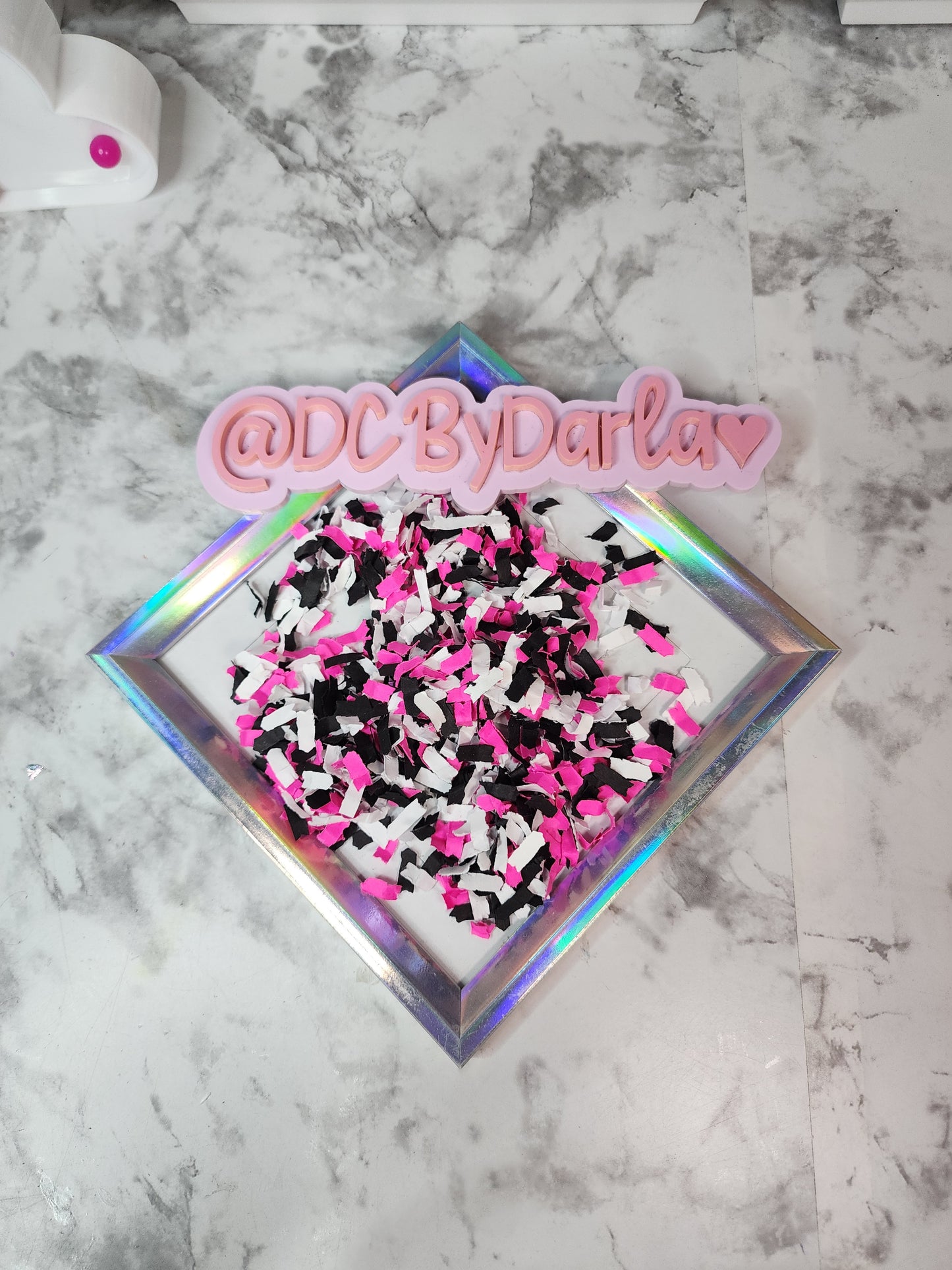Magic Powder - Black Pink - Confetti Exclusivo