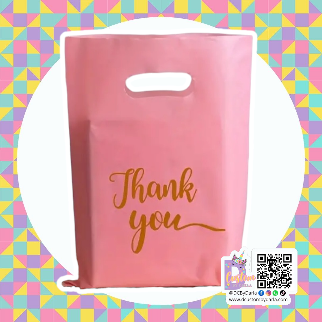 B@rbie thank you 6x8in merch bags