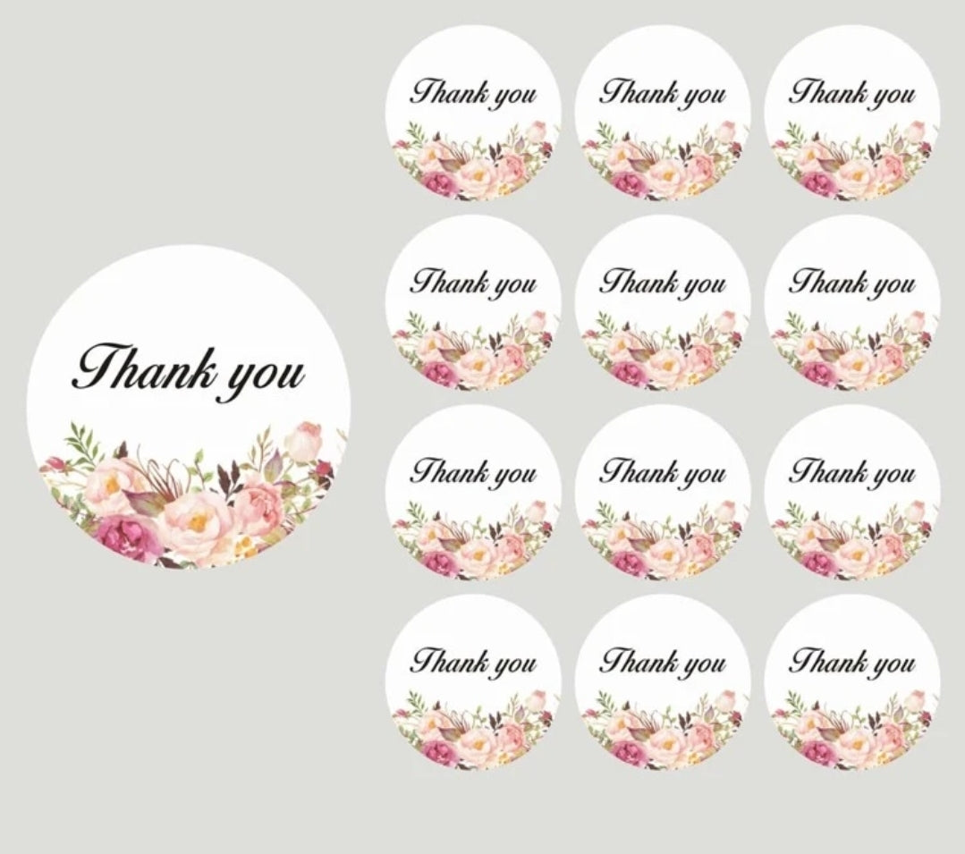 Boho 1.5in sticker (12pcs)