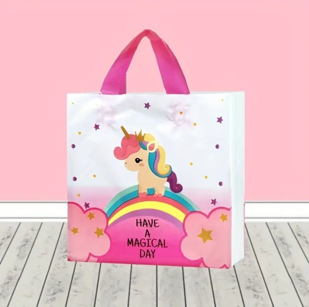 Unicorn shopping bag 9x12in