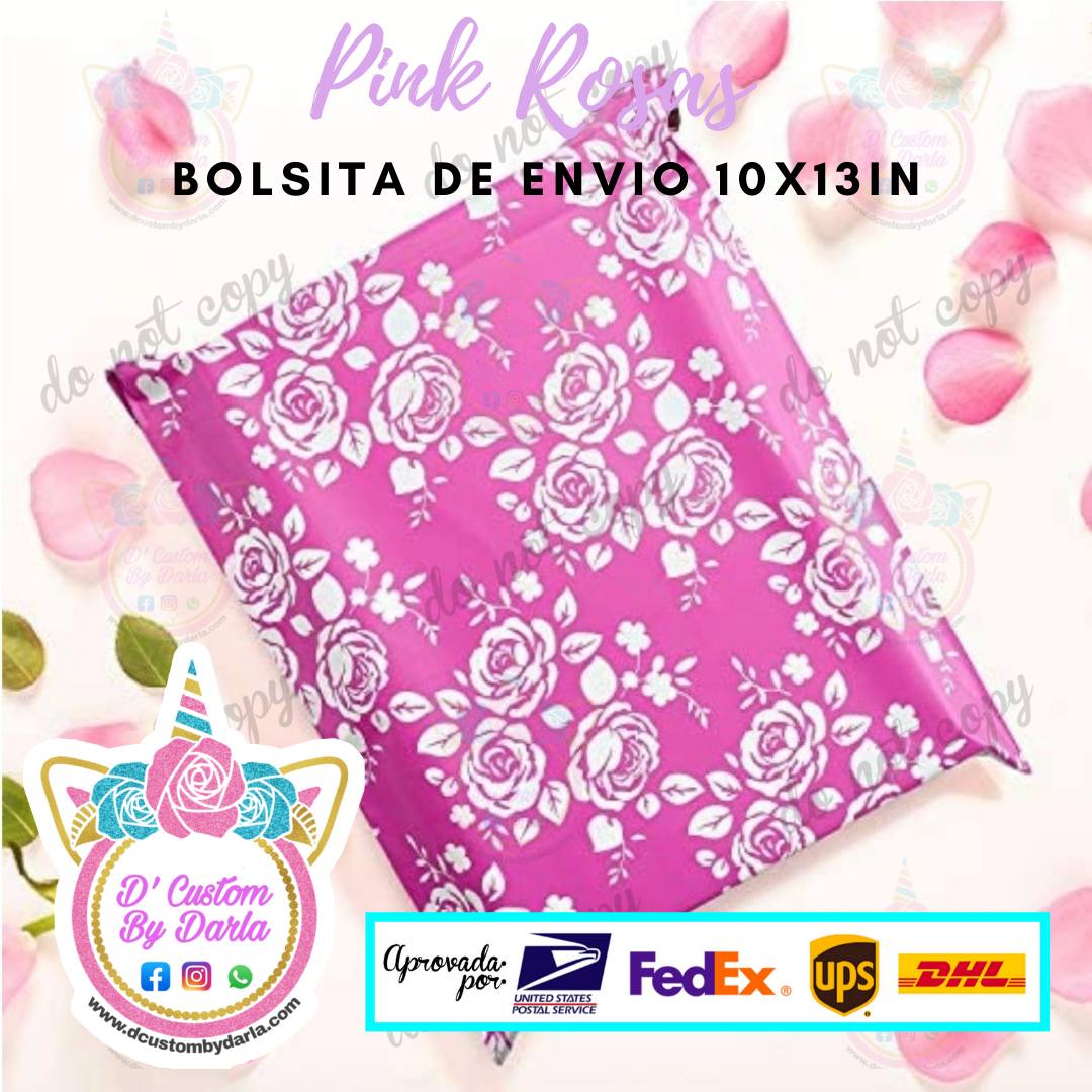 Pink rosas 10x13in