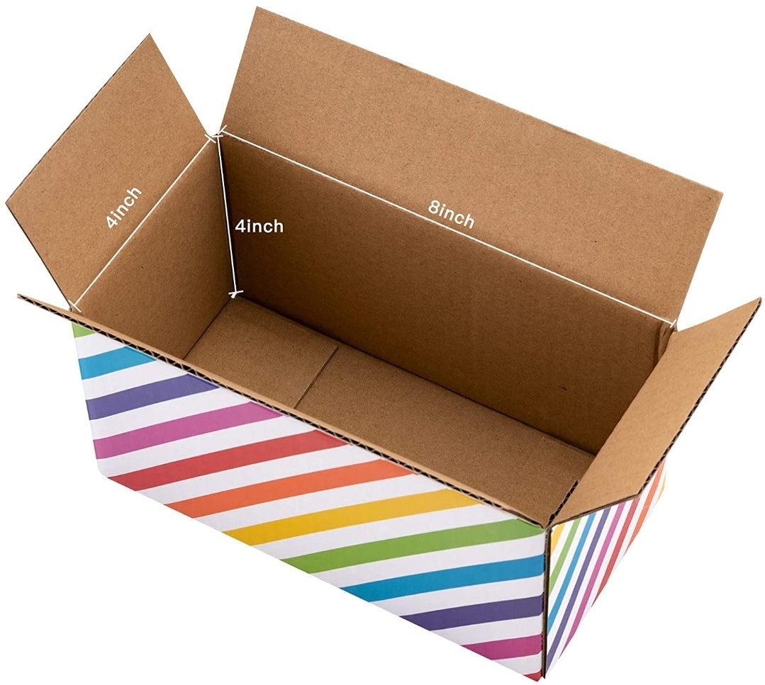 Rainbow Box 8x4x4in