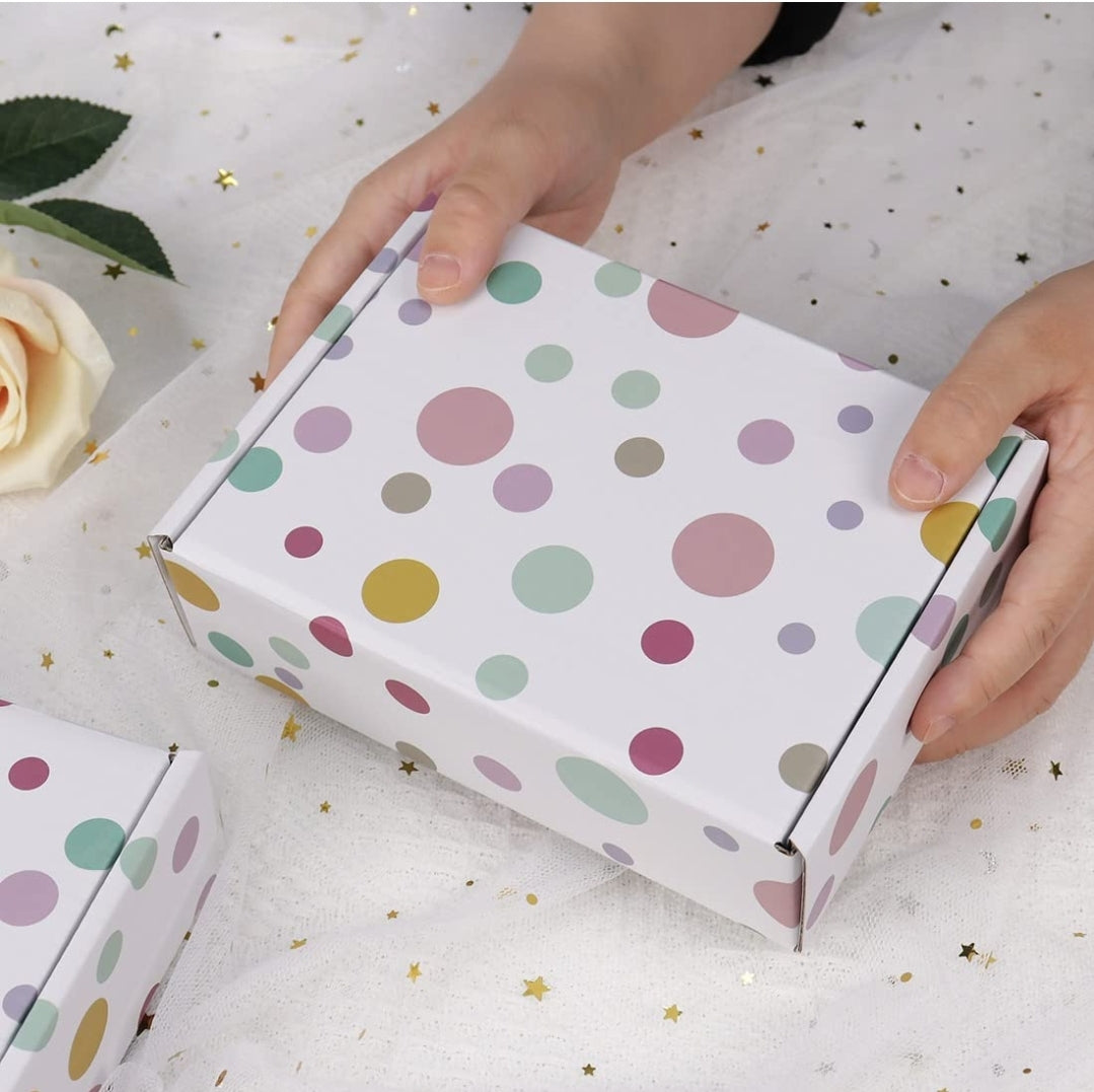 Paatel Dots box 7x5x2in