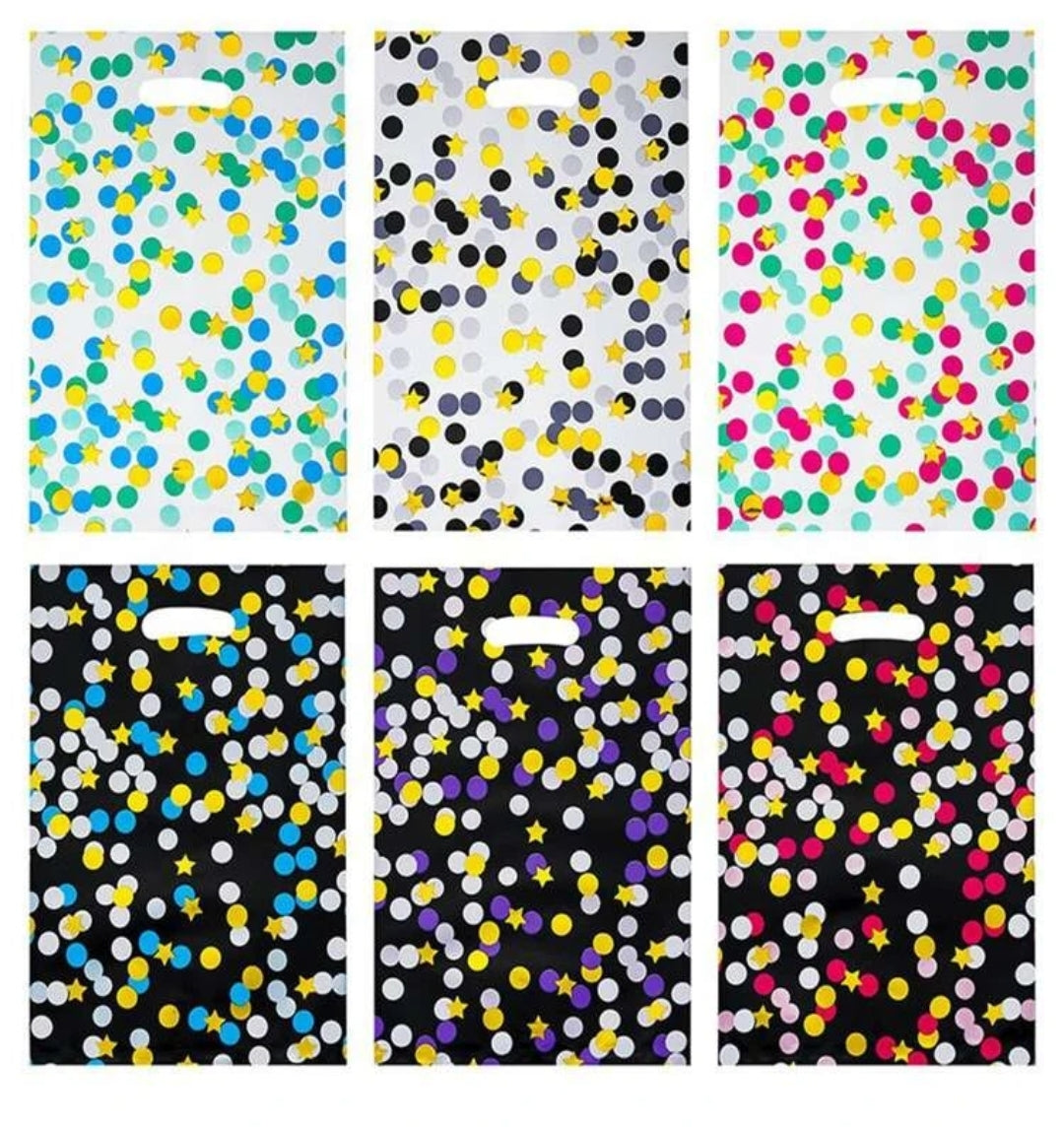 Dots and stars 6.7x9.9in