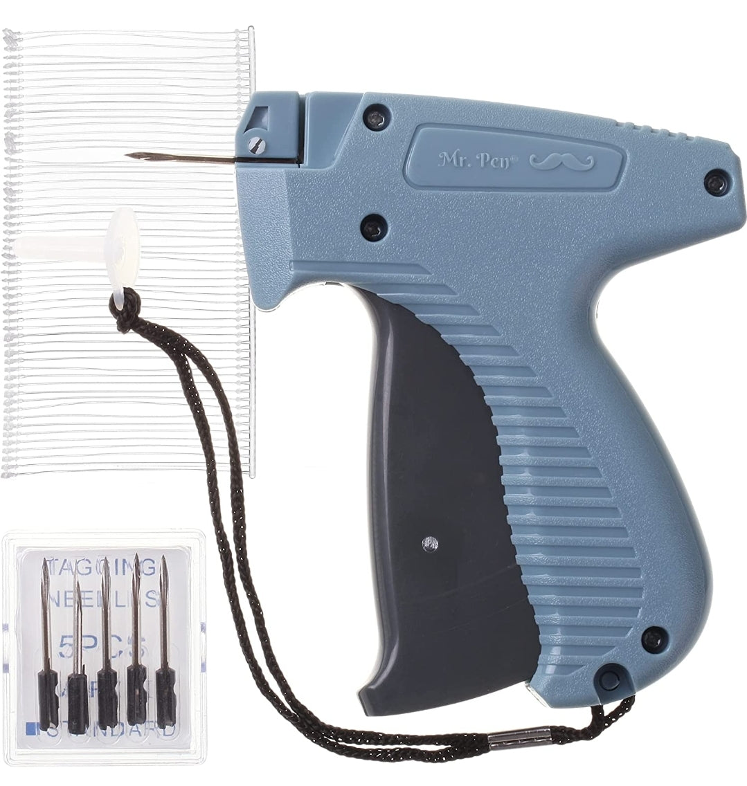 Pistola para tags de ropa incluye los ganchitos plasticos