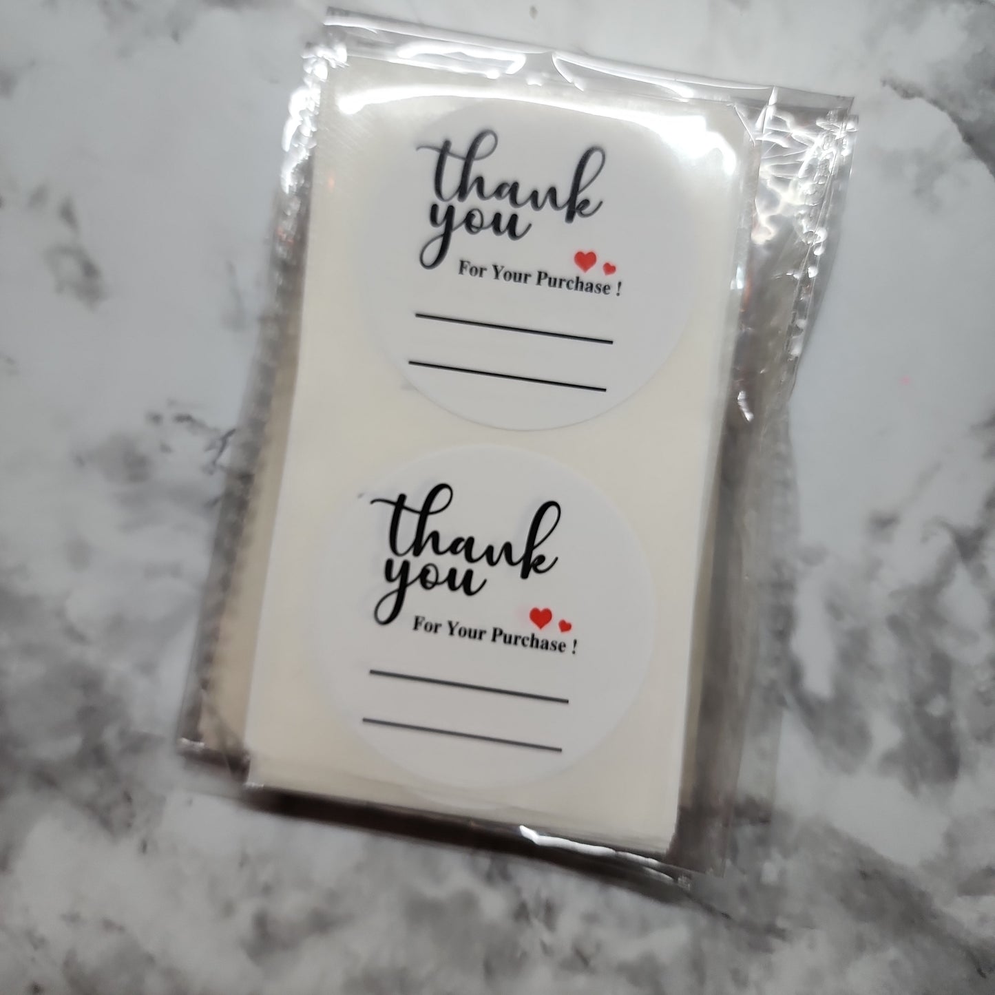 Agradecimiento para personalizar 2in