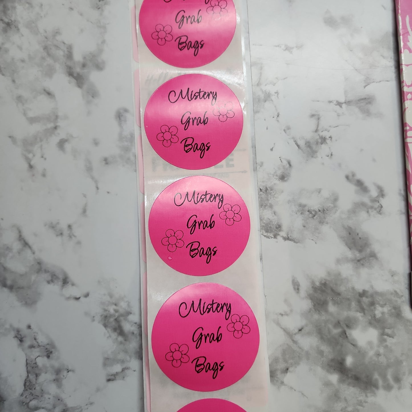 Custom Waterproof Stickers (Varios colores a escoger, solo se imprimen en negro/gris)