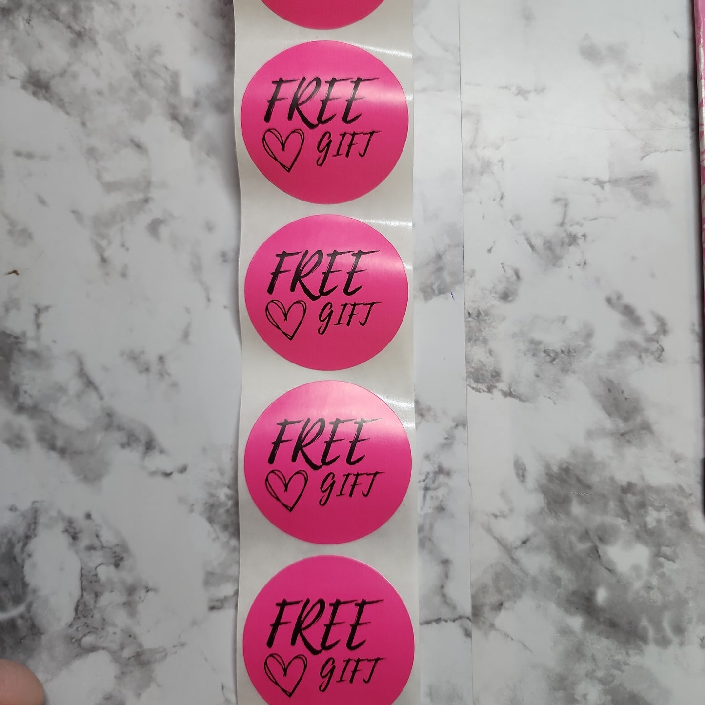 Custom Waterproof Stickers (Varios colores a escoger, solo se imprimen en negro/gris)
