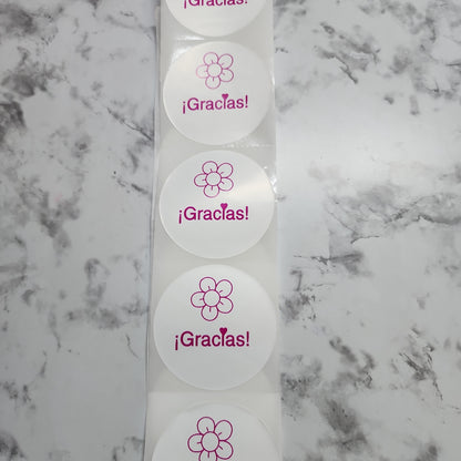 Custom Waterproof Stickers (Varios colores a escoger, solo se imprimen en negro/gris)