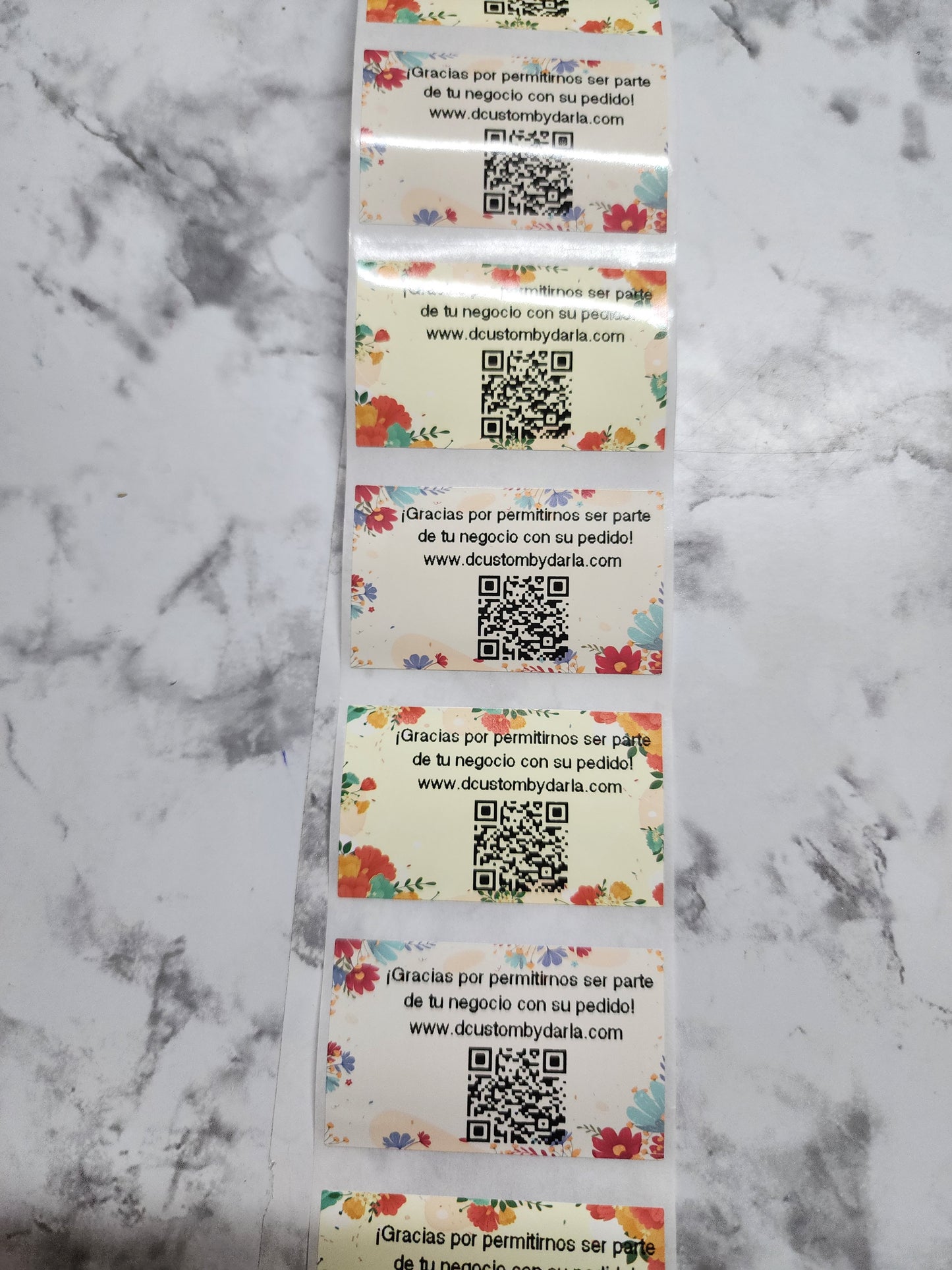 Custom Waterproof Stickers (Varios colores a escoger, solo se imprimen en negro/gris)