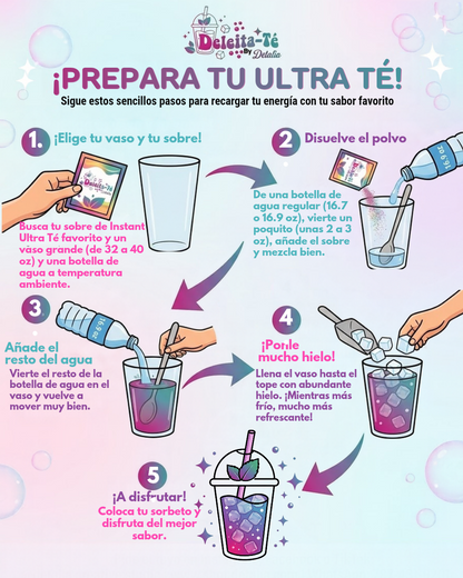Cómo se prepara – Instant Ultra Té