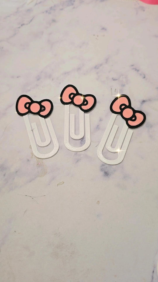 HK bow paper clip (1pcs)