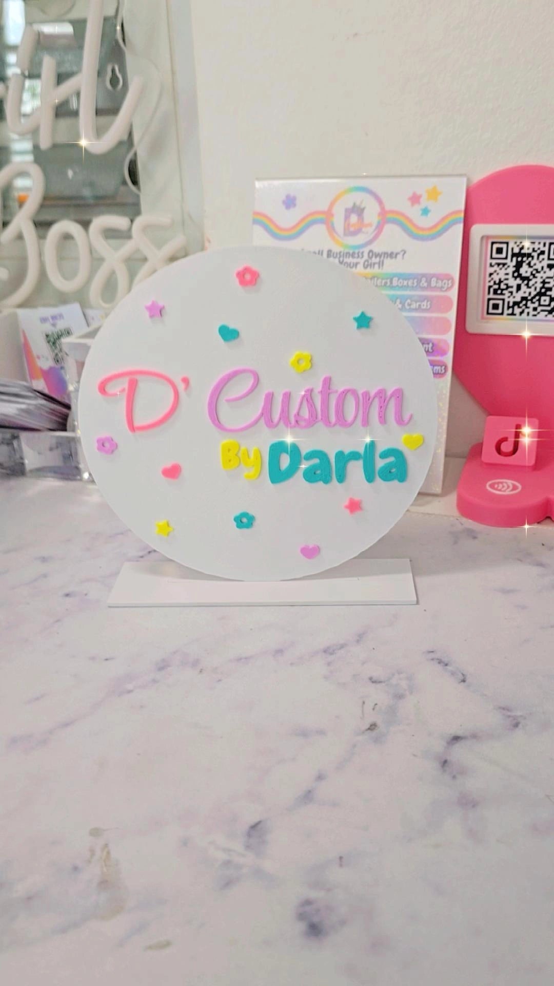 Custom Logo stand