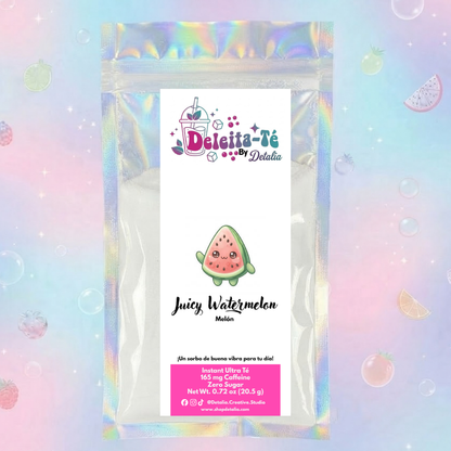 Juicy Watermelon: Melón (Porción individual) Instant Ultra Té – Deleita-Té By Detalia