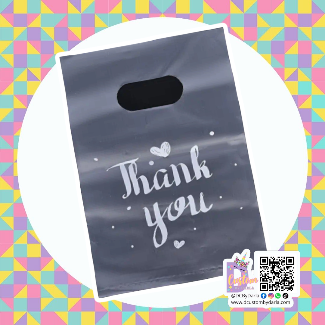 Clear thank you 5x7in
