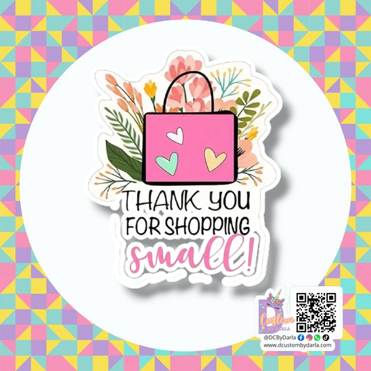 Suport local  1.5in sticker (12pcs)