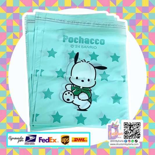 San%io pocha poly mailers 10x13in