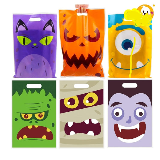 Halloween mix  merch bags 11x16in