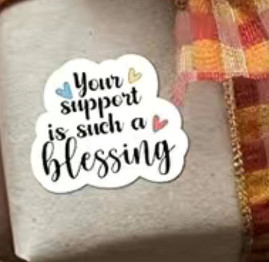 Blessing  1.5in sticker (12pcs)