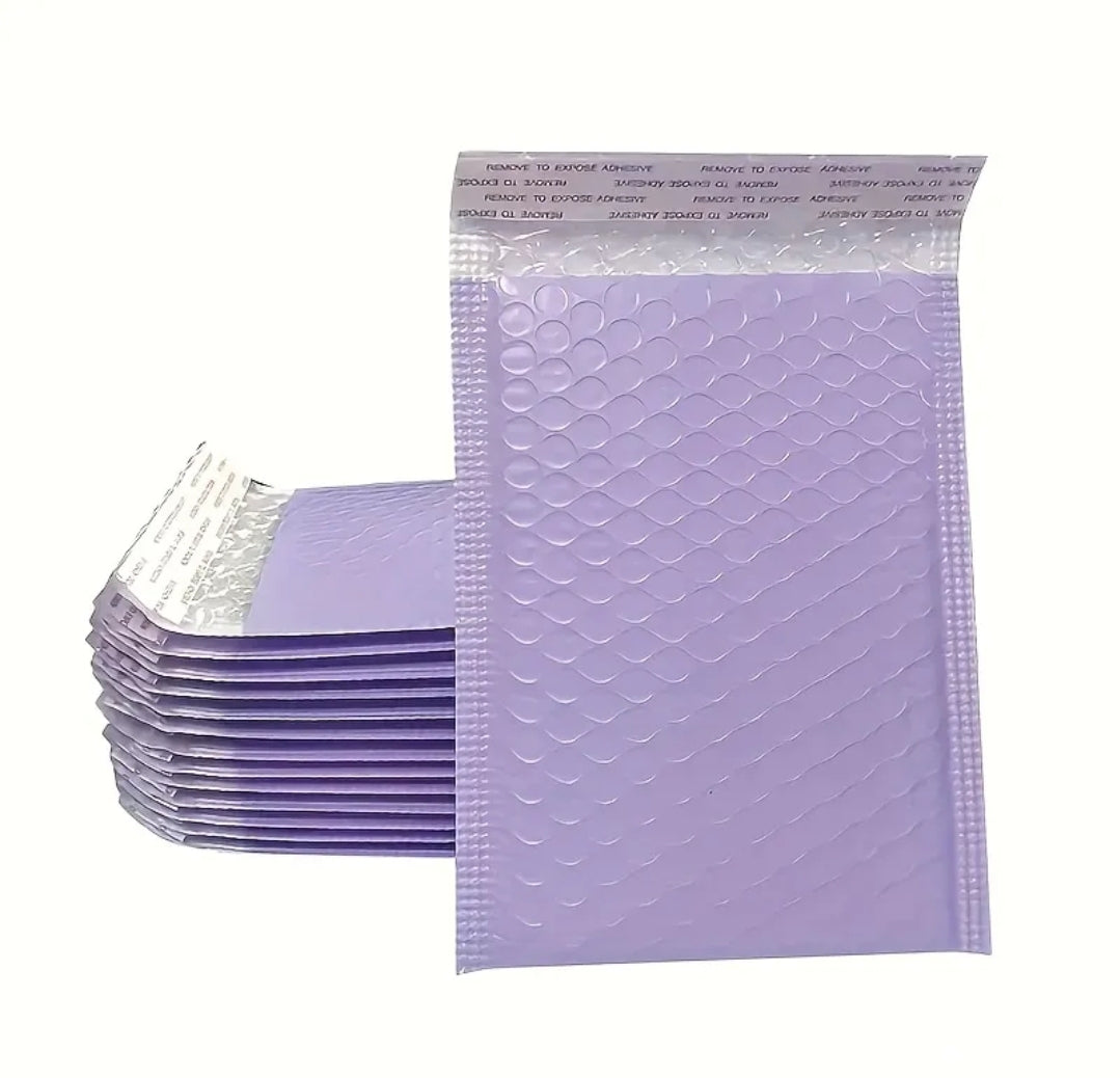 Violeta  bubble mailers 4x8in