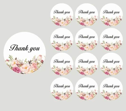 Boho 1.5in sticker (12pcs)