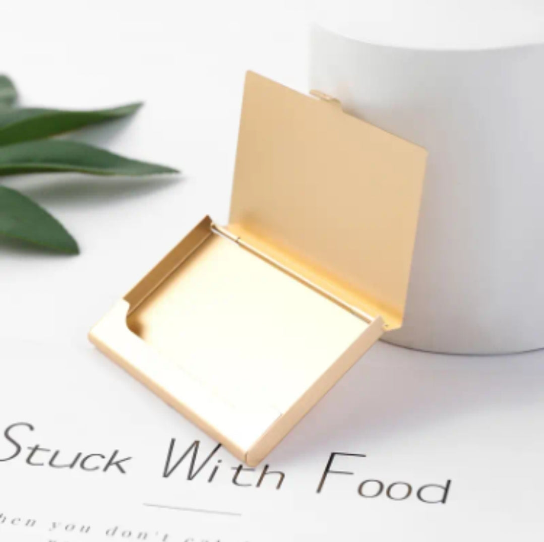 Card holder de aluminio (colores a esciger)