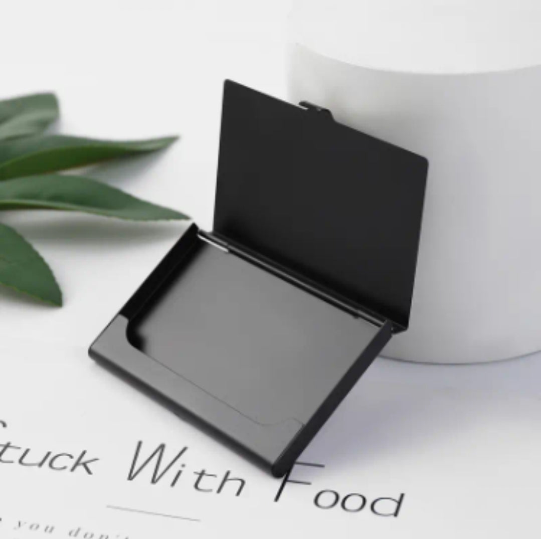 Card holder de aluminio (colores a esciger)