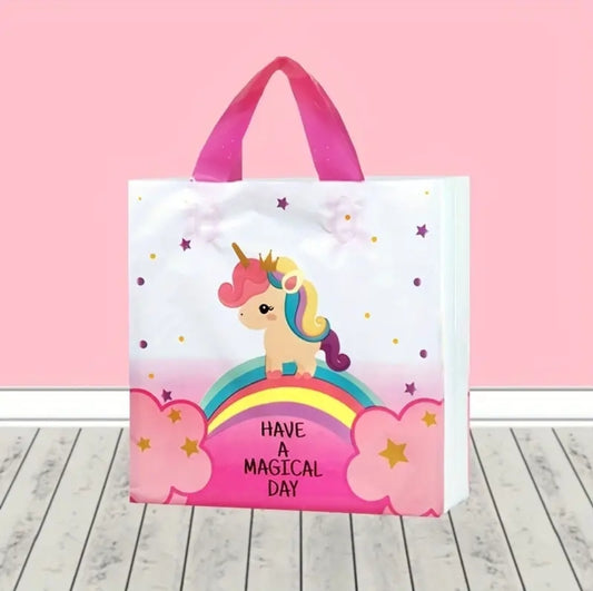 Unicorn shopping bag 9x12in