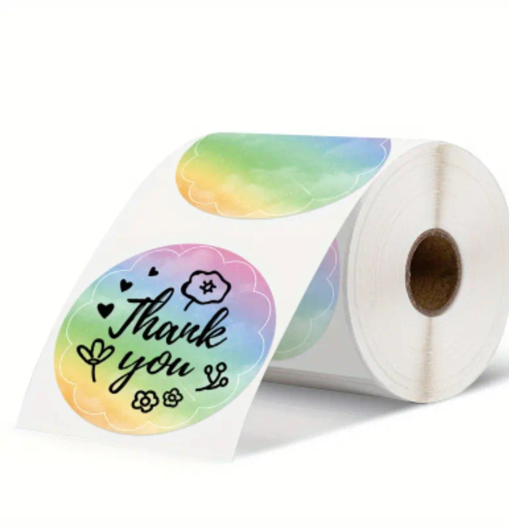 Custom Waterproof Stickers (Varios colores a escoger, solo se imprimen en negro/gris)