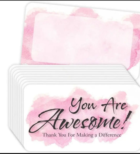 Eres asombrosa tarjeta para personalizar