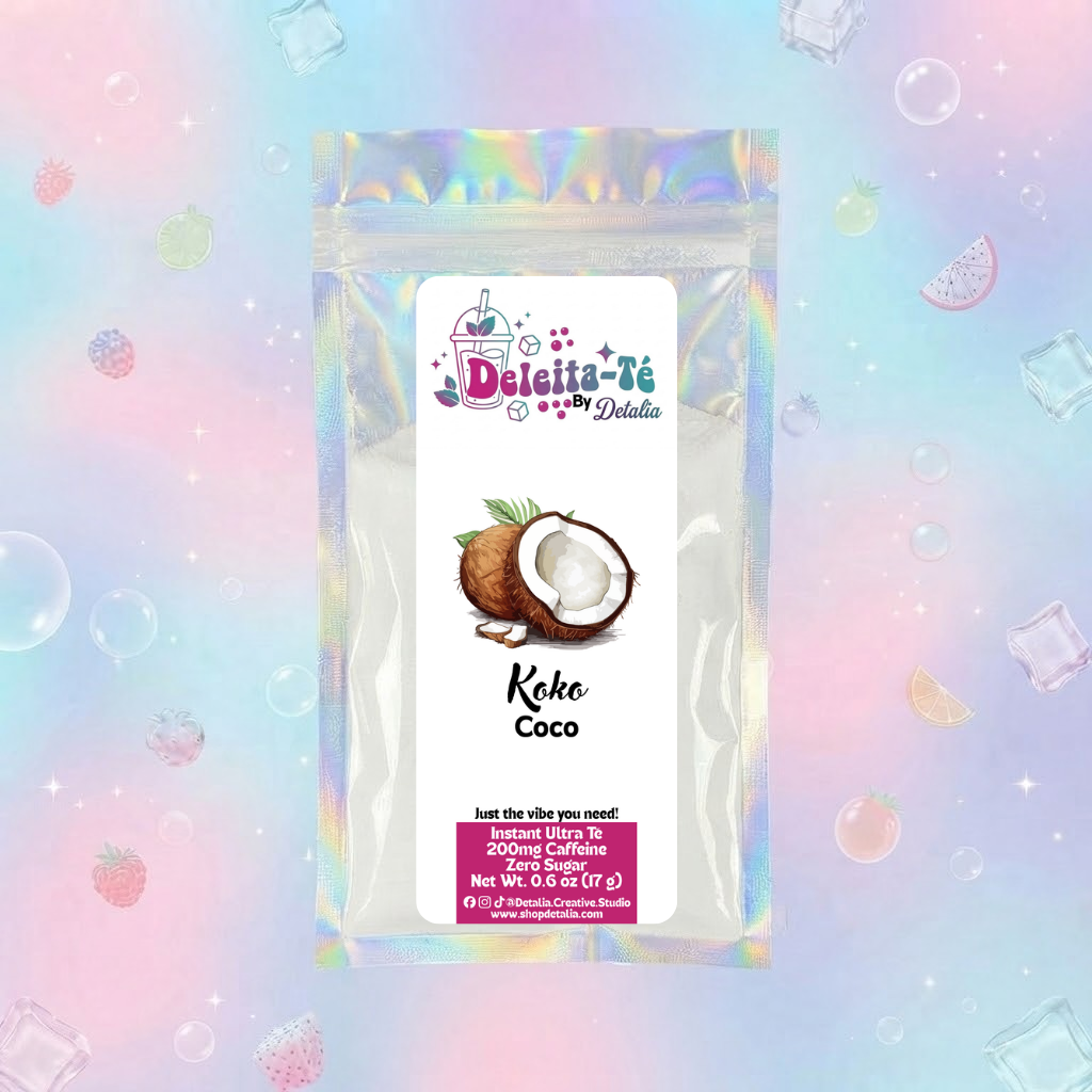 Koko (Porción individual) Instant Ultra Té – Deleita-Té By Detalia