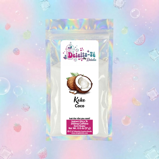 Koko (Porción individual) Instant Ultra Té – Deleita-Té By Detalia