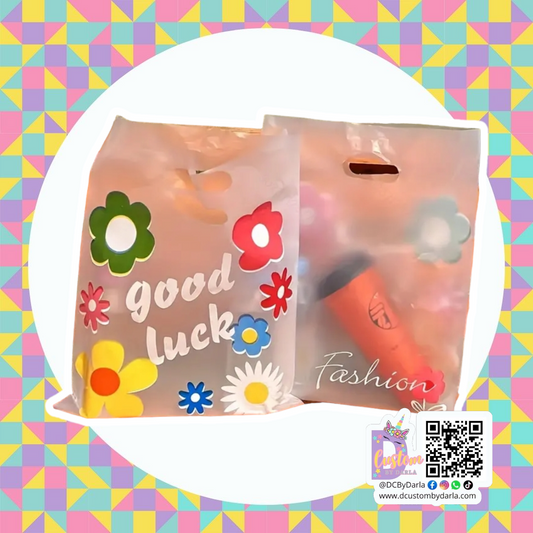 Clear mañana será bonito thank you merch bag 8x10in