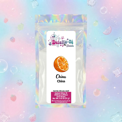 China (Porción individual) Instant Ultra Té – Deleita-Té By Detalia