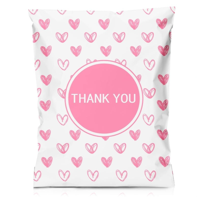 Lovely pink heart 10x13in