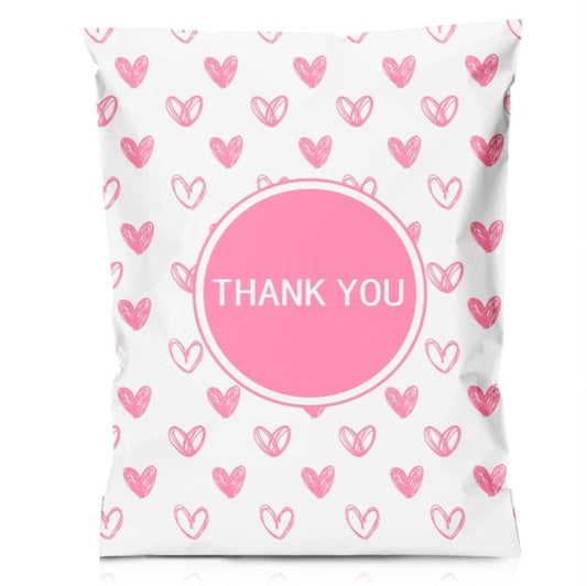Lovely pink heart 10x13in