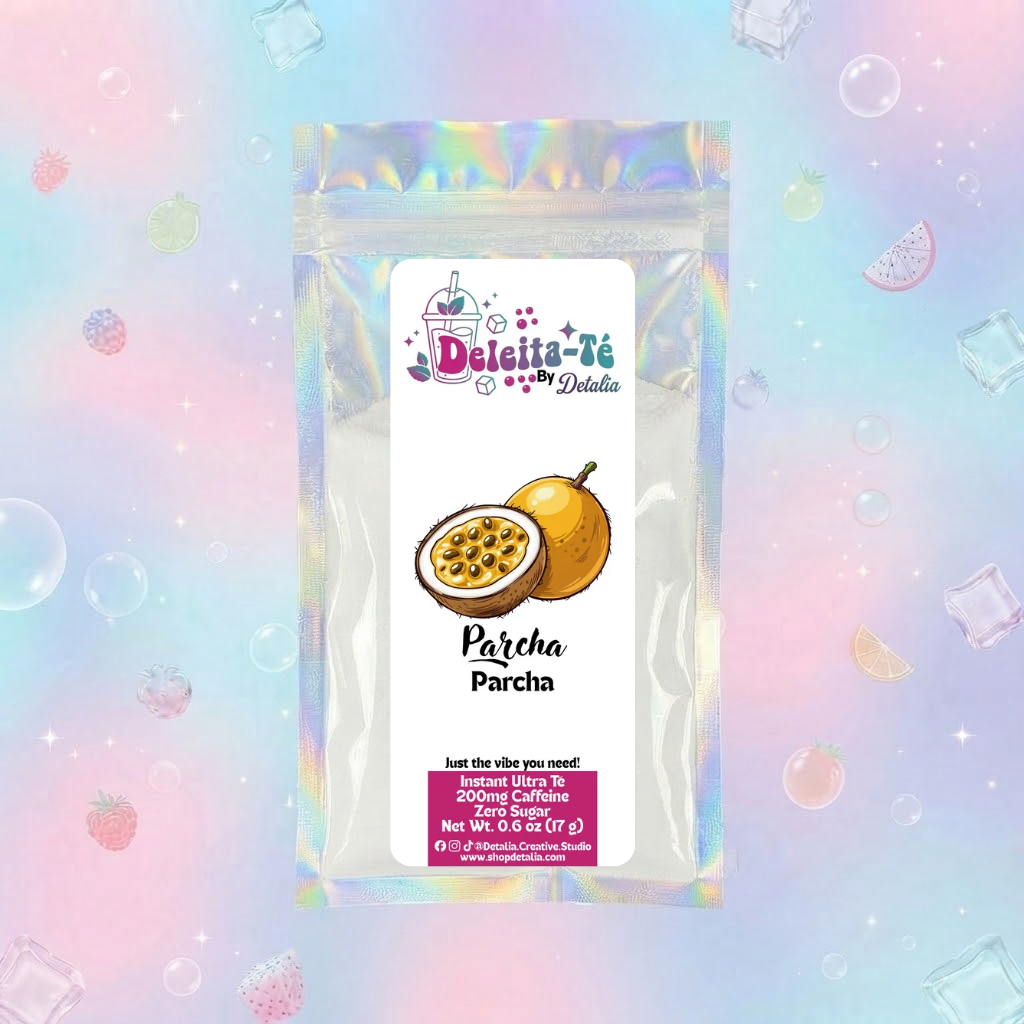 Parcha (Porción individual) Instant Ultra Té – Deleita-Té By Detalia