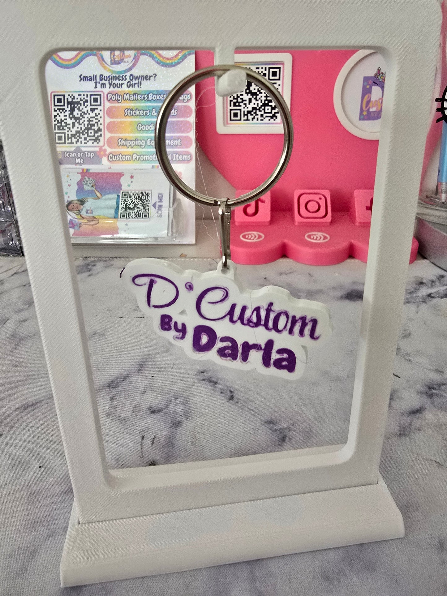 NFC Custom Logo keychain (1pcs)