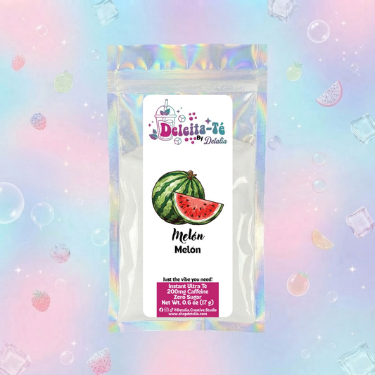 Melón (Porción individual) Instant Ultra Té – Deleita-Té By Detalia