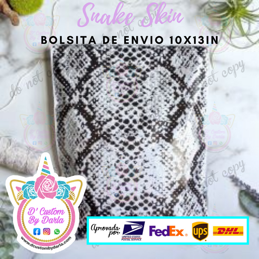 Snake skin 10x13in