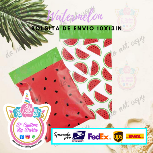 Watermelon 2ble side 10x13in