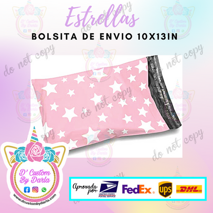 Paquete de 100 bolsas de envio 10x13in)
