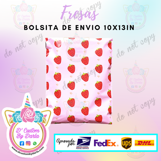 Paquete de 100 bolsas de envio 10x13in)