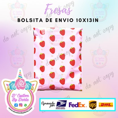 Paquete de 100 bolsas de envio 10x13in)