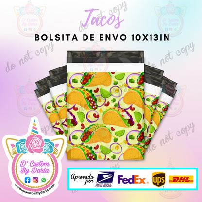 Paquete de 100 bolsas de envio 10x13in)
