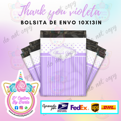 Paquete de 100 bolsas de envio 10x13in)