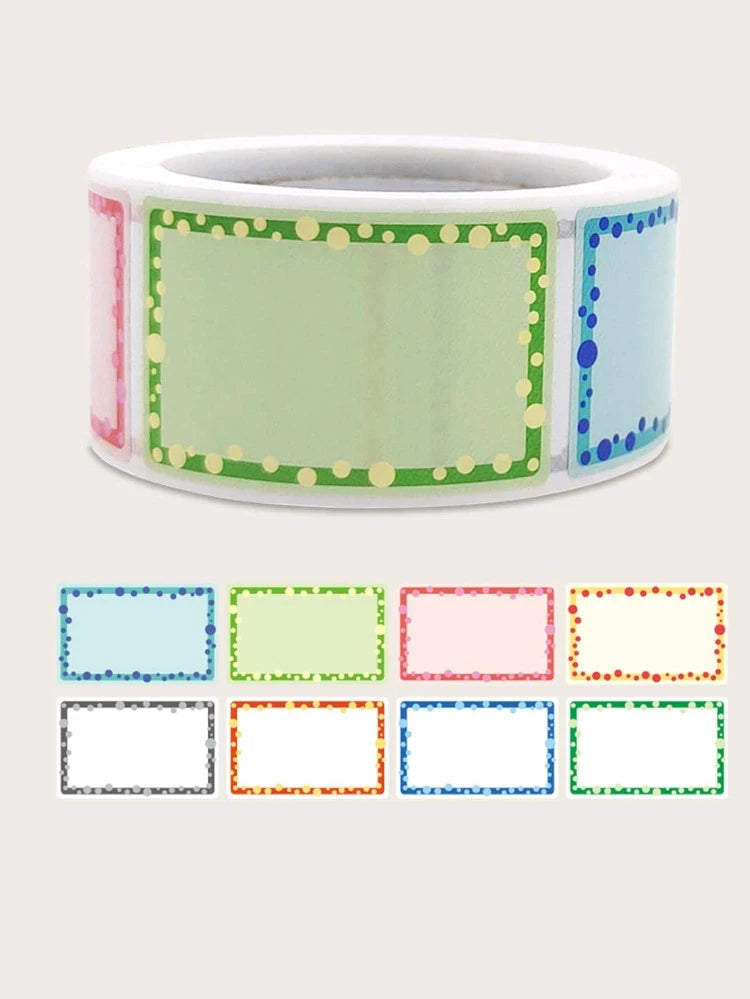 Colorful price sticker 1x1.6in (12 pcs)