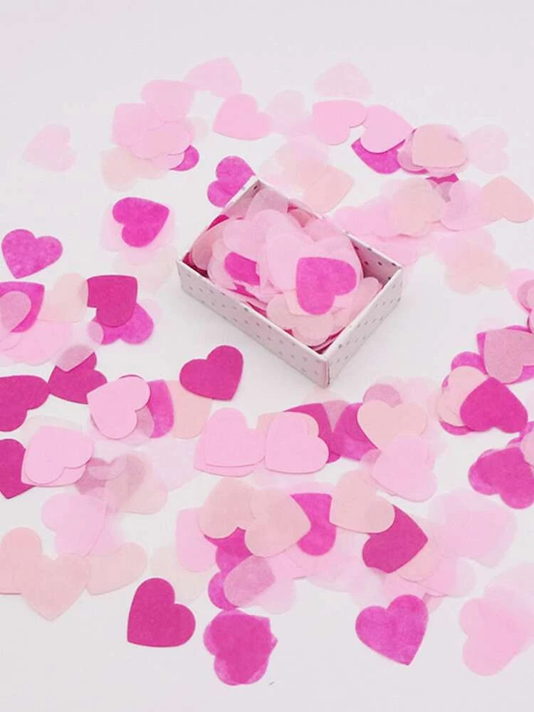 Confetti corazones