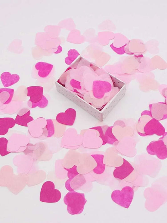Confetti corazones