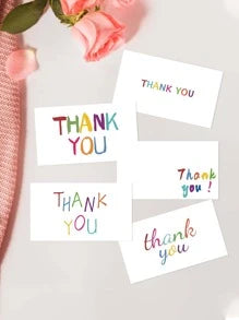 Arco iris thank you card